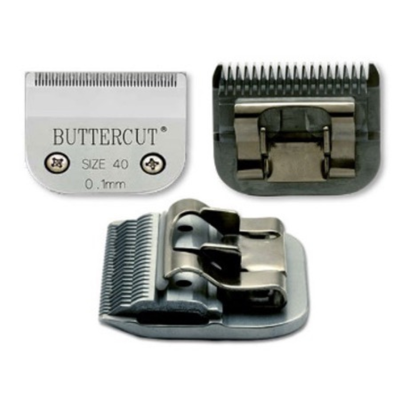 Variety of clipper blades showcasing different types